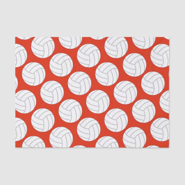 Volleyball Player Geschenkpapier zum Wrapping Seidenpapier (Vorderseite)