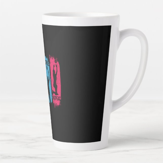 Volleyball Player | Set Spike Repeat Milchtasse (Rechts)
