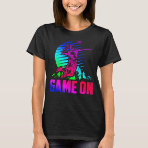 Volleyball Player Team Retro 80er 90er Vintag Game T-Shirt