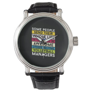 Volleyball Player Volleyball Managers Armbanduhr