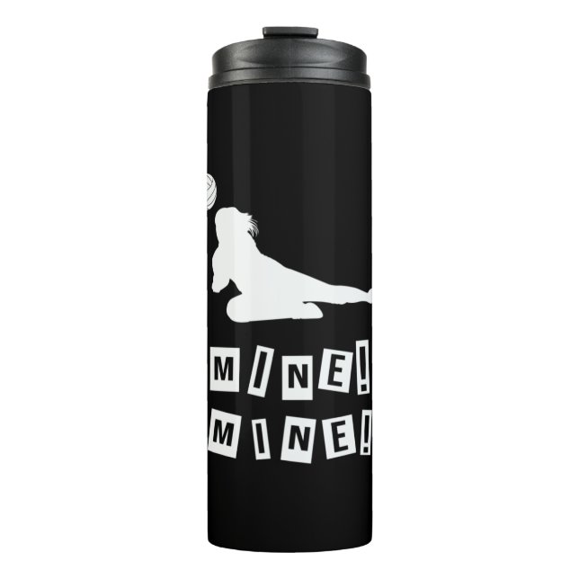 Volleyball Player | Volleyball Mine Thermosbecher (Vorderseite)