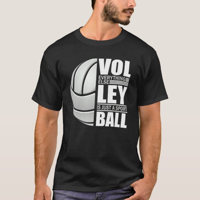 Volleyball Players Volleyball Team Graphic Sports  T-Shirt (Vorderseite)