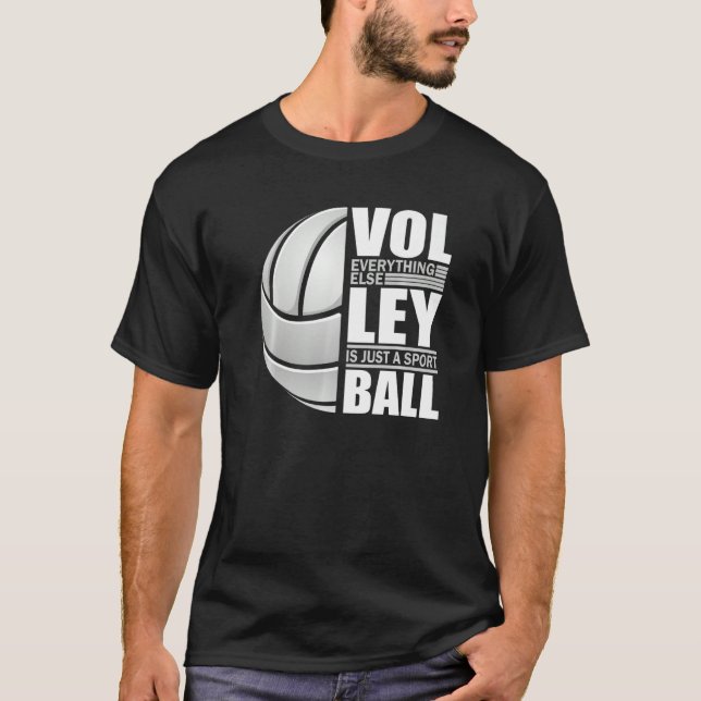 Volleyball Players Volleyball Team Graphic Sports  T-Shirt (Vorderseite)