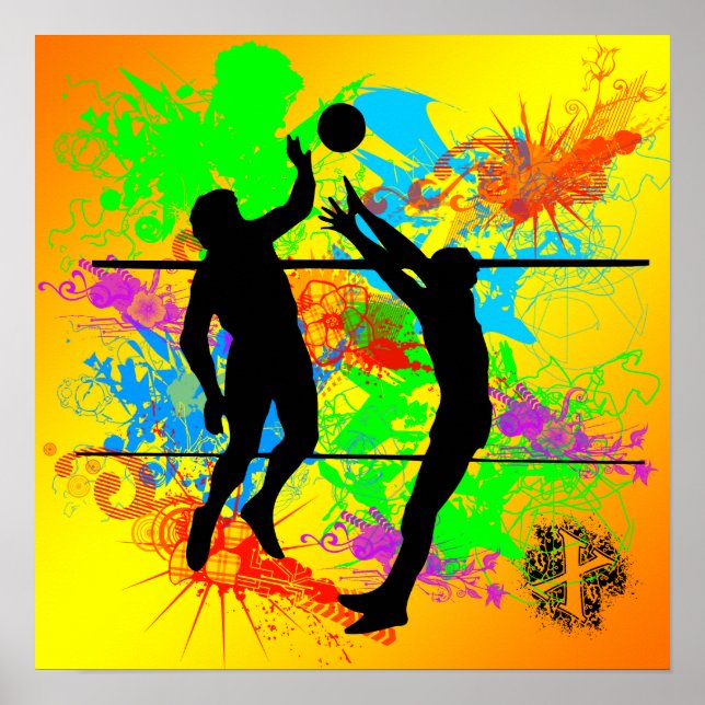 Volleyball Poster (Vorne)