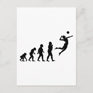 Volleyball Postkarte