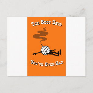Volleyball Postkarte