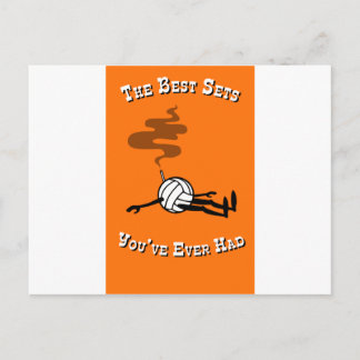 Volleyball Postkarte