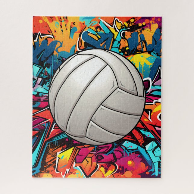 Volleyball-Puzzle Puzzle (Vertikal)