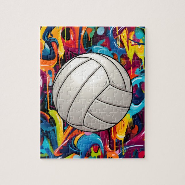 Volleyball-Puzzle Puzzle (Vertikal)