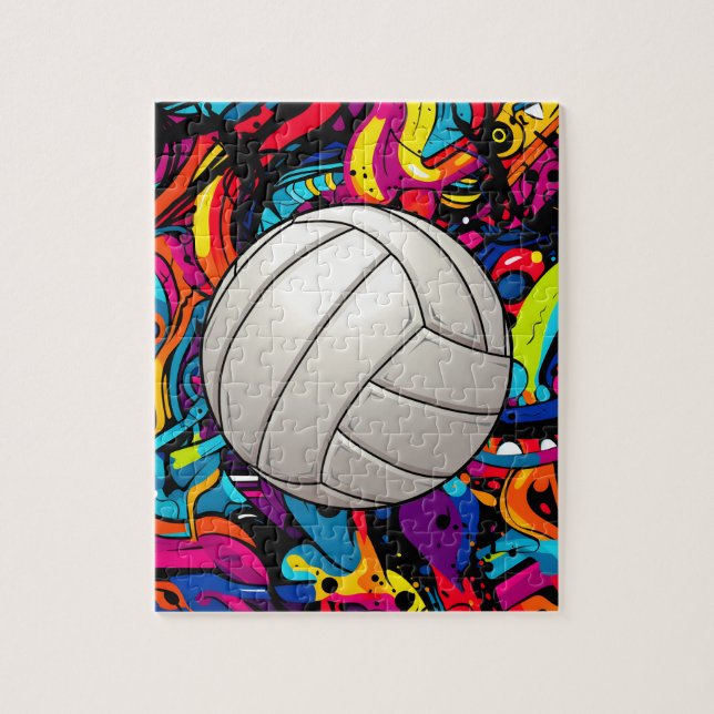 Volleyball-Puzzle Puzzle (Vertikal)