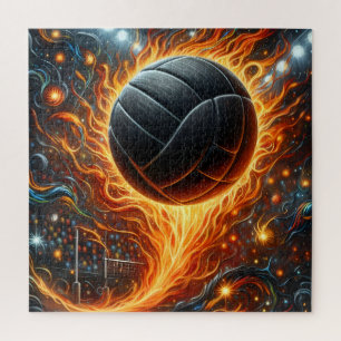 Volleyball-Rätsel Puzzle