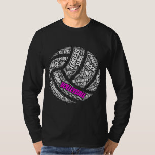 Volleyball Redewendungen Geschenk für Mädchen und T-Shirt