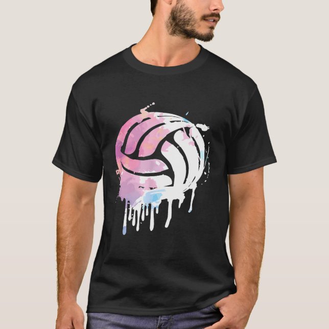 Volleyball Redewendungen Team Coach Sport Net Id T-Shirt (Vorderseite)