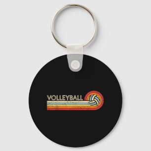 Volleyball Retro Cool Vintage Jugendliche Erwachse Schlüsselanhänger
