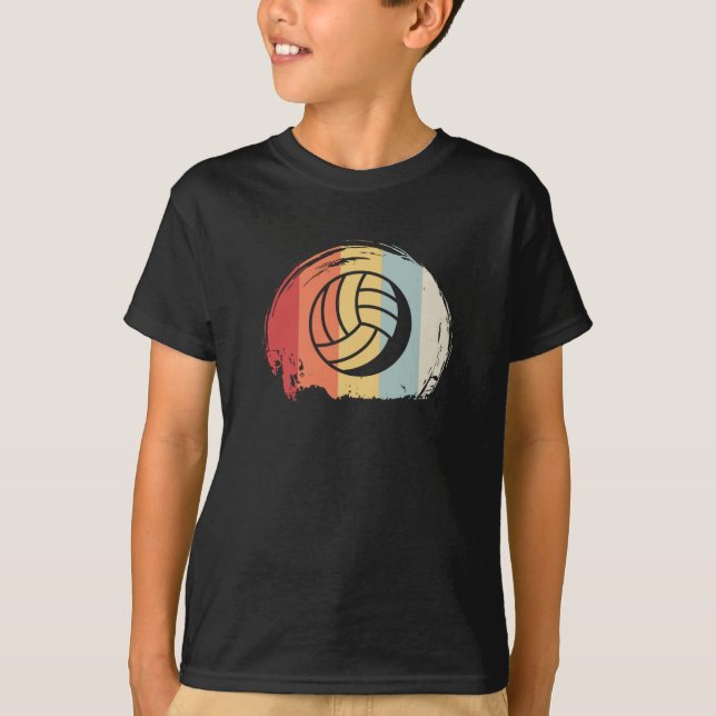 Volleyball Retro T-Shirt (Vorderseite)