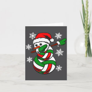 Volleyball Santa Hut Schneemann Weihnachten Lustig Karte