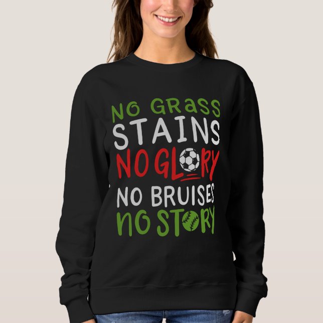 Volleyball Saying Sweatshirt (Vorderseite)