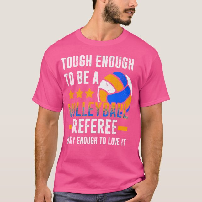 Volleyball-Schiedsrichter - Volleyball Ref T-Shirt (Vorderseite)