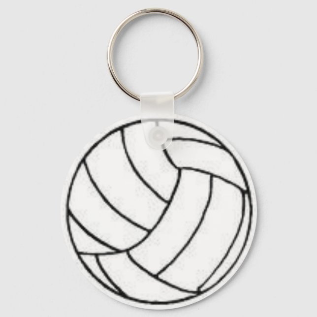 Volleyball-Schlüsselanhänger Schlüsselanhänger (Vorderseite)