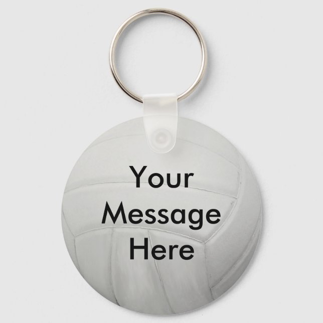 Volleyball-Schlüsselanhänger Schlüsselanhänger (Vorderseite)