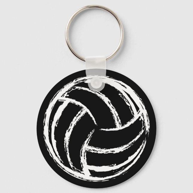 Volleyball-Schlüsselanhänger Schlüsselanhänger (Vorderseite)