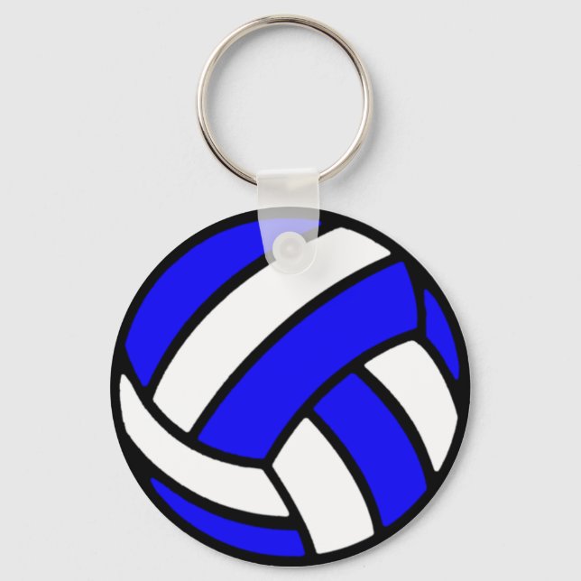 Volleyball Schlüsselkette Schlüsselanhänger (Vorderseite)