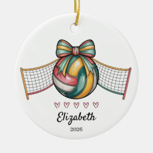 Volleyball-Schmuck Jugend-Volleyball-Geschenke Keramik Ornament