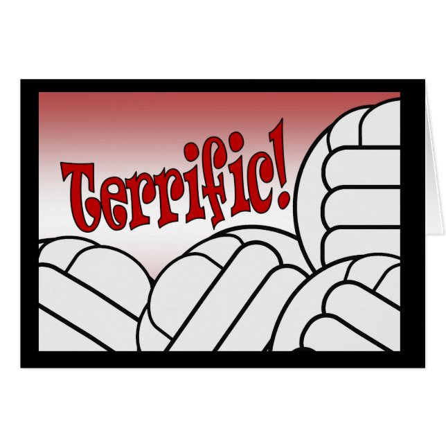 Volleyball - schrecklich! (Vorderseite (Horizontal))