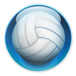 Volleyball-Schubknöpfe Keramikknauf