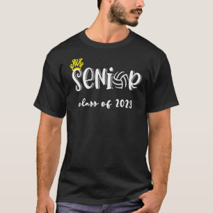 Volleyball Senior 2023 für Mädchen oder Team Grad T-Shirt