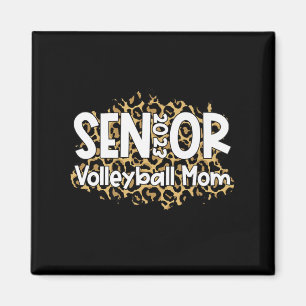 Volleyball Senior Mama Volleyball Mama Abschluss A Magnet