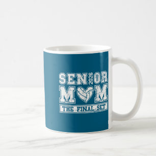 Volleyball Senior Mom Klasse 2026 Grafik Kunst Kaffeetasse