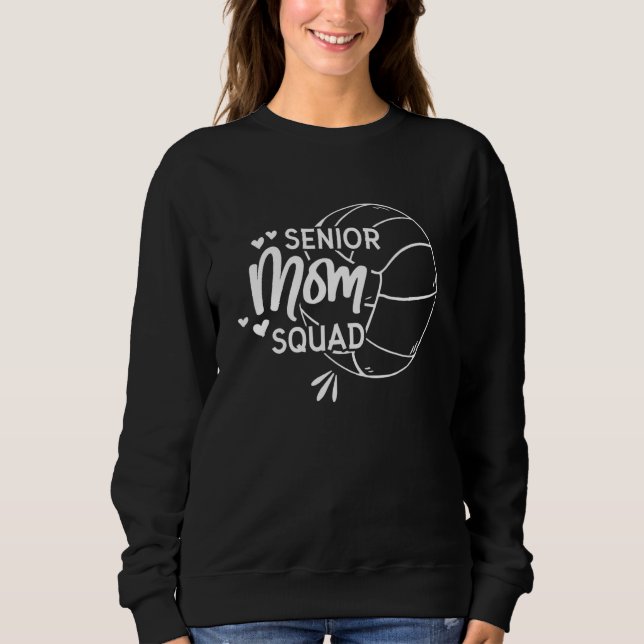 Volleyball Senior Mom Squad 7 Sweatshirt (Vorderseite)
