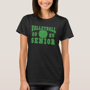 Volleyball Senior Night Volleyball Senior 2025 Gra T-Shirt