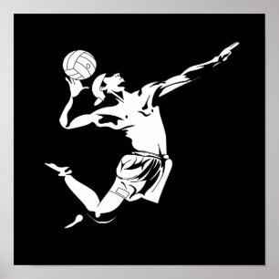 Volleyball-Server 2 Poster