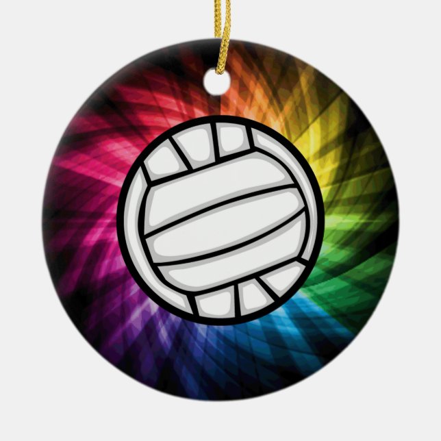 Volleyball, Spektrum Keramikornament (Vorne)