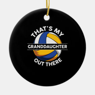 Volleyball-Spieler   Das ist meine große Tochter Keramik Ornament