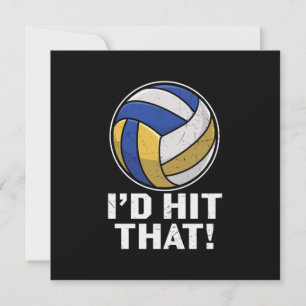 Volleyball-Spieler   Das würde ich treffen Einladung
