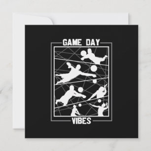 Volleyball-Spieler   Game Day Vibes Einladung
