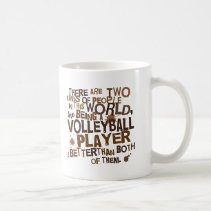 Volleyball-Spieler-Geschenk Kaffeetasse