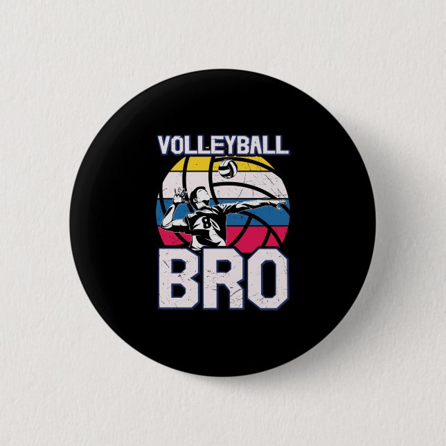 Volleyball-Spieler | Volleyball-BBB Button (Vorderseite)