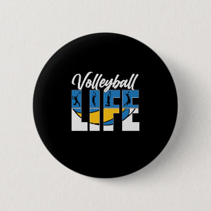 Volleyball-Spieler Volleyball Button