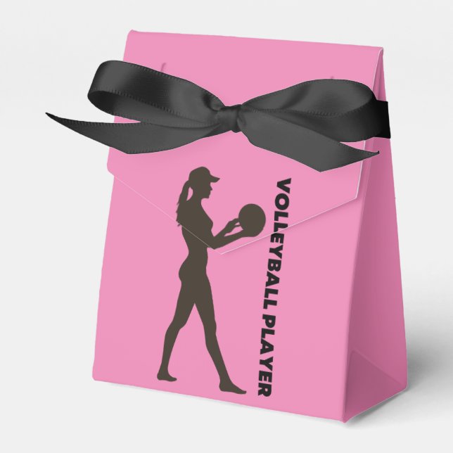 Volleyball-Spieler, Volleyball-Girl-Geschenk Geschenkschachtel (Vorderseite)