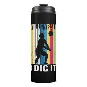 Volleyball-Spieler Volleyball I Dive It Thermosbecher