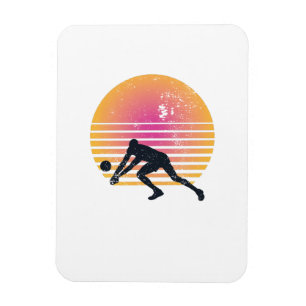 Volleyball-Spieler Volleyball Magnet