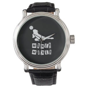 Volleyball-Spieler Volleyball Mine Armbanduhr