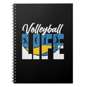 Volleyball-Spieler   Volleyball Notizblock