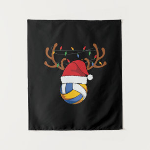 Volleyball-Spieler Volleyball - Weihnachten Wandteppich