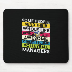 Volleyball-Spieler Volleyballmanager Mousepad