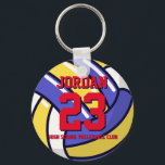 Volleyball Spielerteam Schlüsselanhänger<br><div class="desc">Ein perfektes Button für Sportfans,  Athleten,  Spieler,  Trainer oder Kapitän des Baseballteams. Sie können die Formulierung so anpassen,  dass sie jedem Event mit diesem Sportthema gerecht wird,  sei es Geburtstag,  Meisterschaftsfeier oder Party.</div>